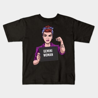 Gemini Woman Kids T-Shirt